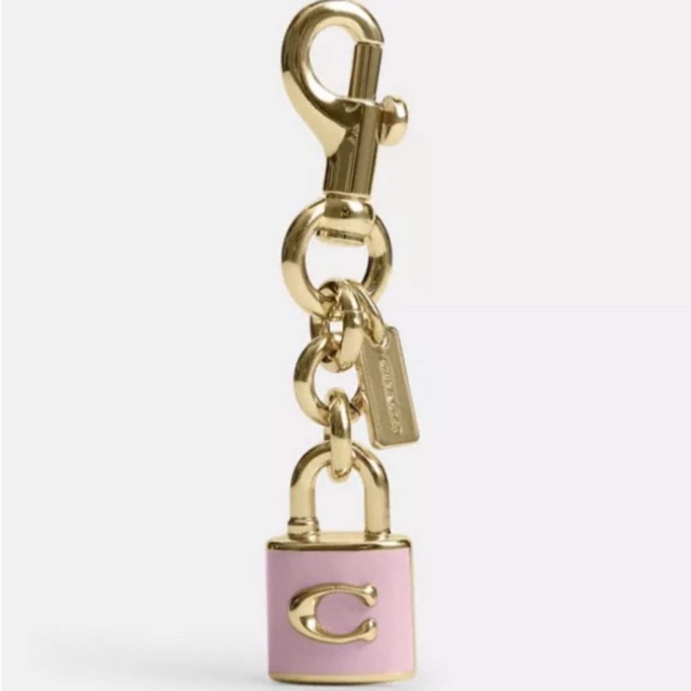 Coach Carnation Lock Charm